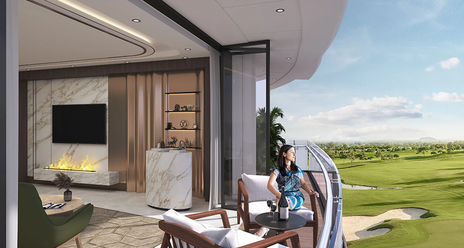 Gaur Trencento - Living Room